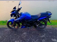 TVS Apache RTR 150 Matt Blue